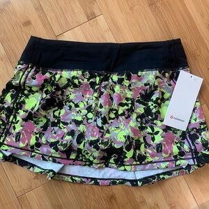 lululemon athletica Black and Multicolor Skirt